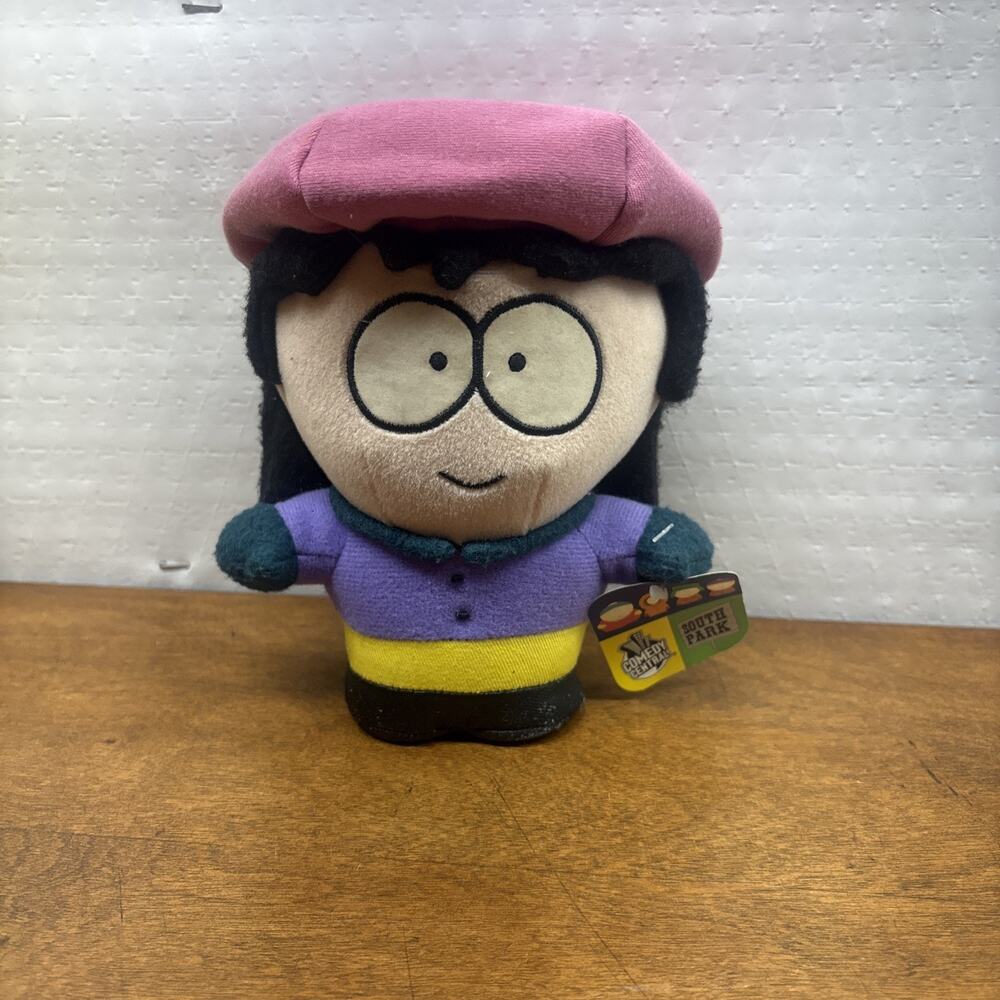RARE Wendy Testaburger SOUTH PARK Comedy Central 2002 Hanging Plush NWT Suction
